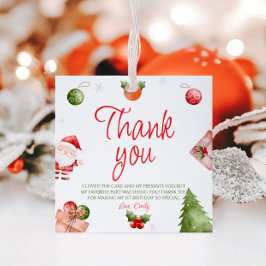 Oh Qué Navidades divertidos etiqueta de regalo de