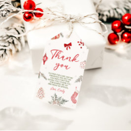 Oh Qué Navidades divertidos etiqueta de regalo de 