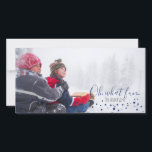 Oh, qué Navidades divertidos o la tarjeta de fotos<br><div class="desc">Excelente y elegante Oh,  qué Navidades divertidos o la tarjeta de fotos de vacaciones Hanukkah es perfecta para enviar tu tarjeta esta temporada de vacaciones. Tiene accesorios que coinciden.</div>
