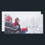 Oh, qué Navidades divertidos o la tarjeta de fotos<br><div class="desc">Excelente y elegante Oh,  Qué Navidades Divertidos o la tarjeta de fotos de vacaciones Hanukkah es perfecta para enviar tu tarjeta esta temporada de vacaciones. Tiene accesorios que coinciden.</div>
