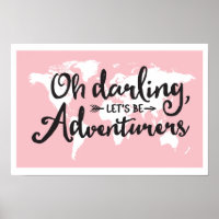 Oh Querida Seamos Posters de aventureros
