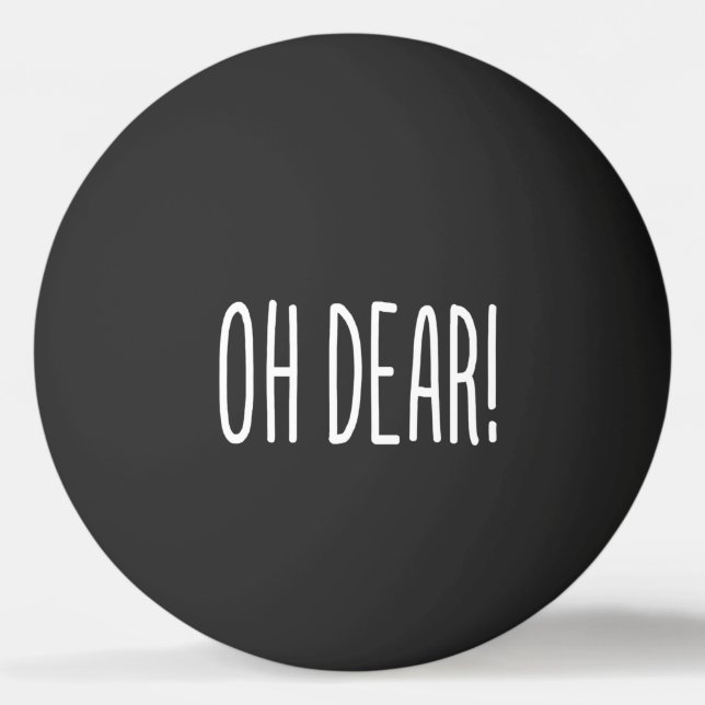 ¡OH QUERIDO! PELOTA DE PING PONG (Anverso)