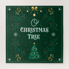 Oh rompecabezas 20x20 del árbol de navidad