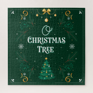 Oh rompecabezas 20x20 del árbol de navidad