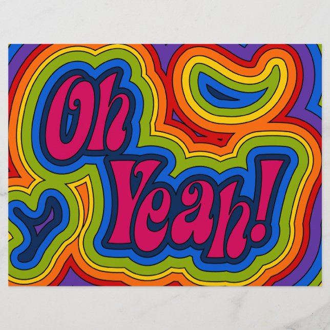 ¡Oh Sí! Folleto (Frente)