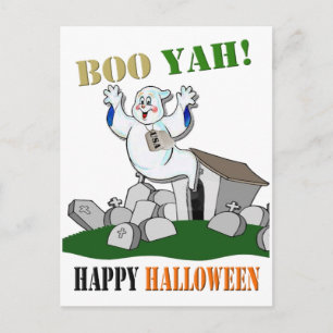 ¡Oh, sí! Postal feliz de Halloween