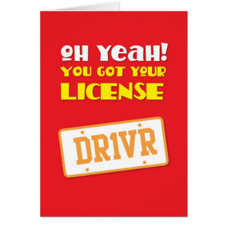 ¡Oh sí! ¡usted consiguió su licencia! DR1VR