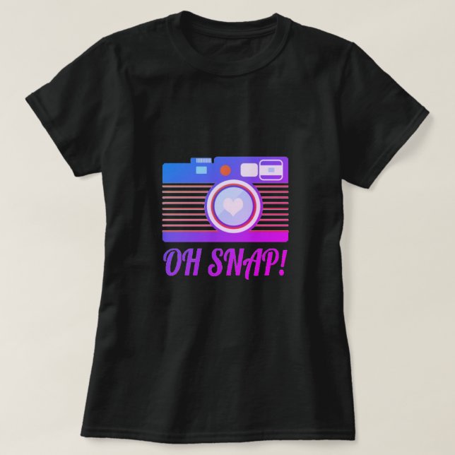 ¡Oh Snap! Camiseta (Diseño del anverso)