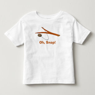 Oh, Snap! Camiseta con punto de jersey