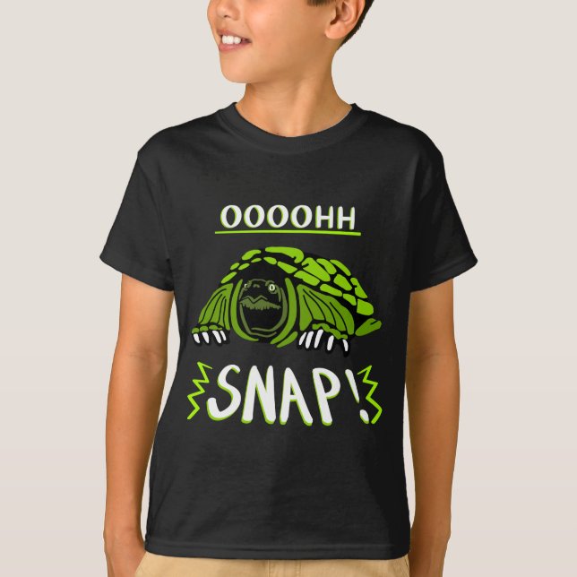 ¡Oh Snap! Camiseta de tee para niños con vapor de  (Anverso)