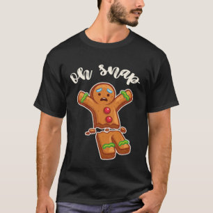 Oh Snap Gingerbread Man Feo Navidades Sweater
