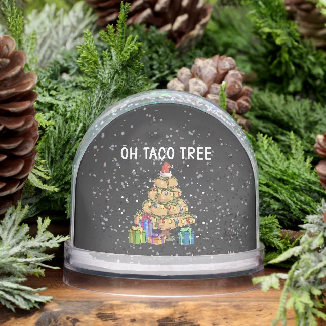 Oh Taco Tree Funny Comida Mexicana Navidades Feo (Invierno)