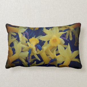 Oh Tantos Daffodis Énfasis en la almohada lumbar