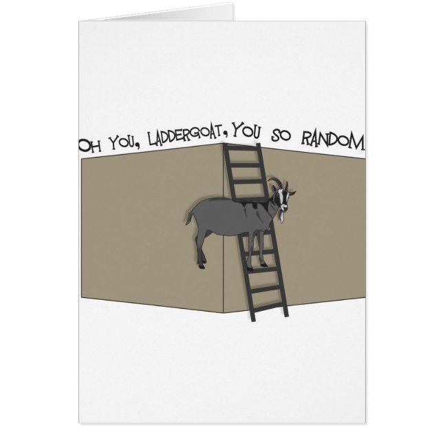 Oh Tú, LadderGoat, eres tan aleatorio (Frente)