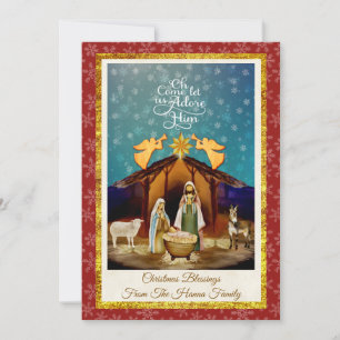"Oh Venid Adoremosle" Natividad Navidad