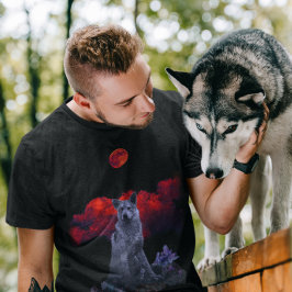 Oh Wolf Moon | Camiseta Gótico