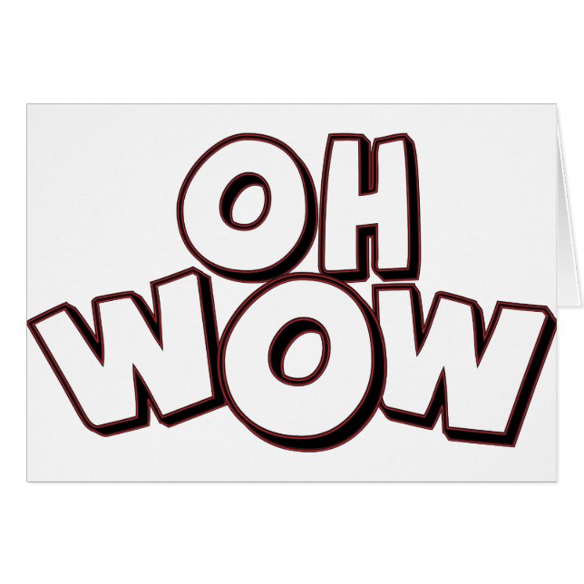 Oh wow (Anverso (Horizontal))