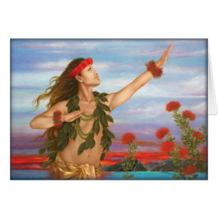 "Ohia y Lehua" por la artista Maui Lori Higgins. 1