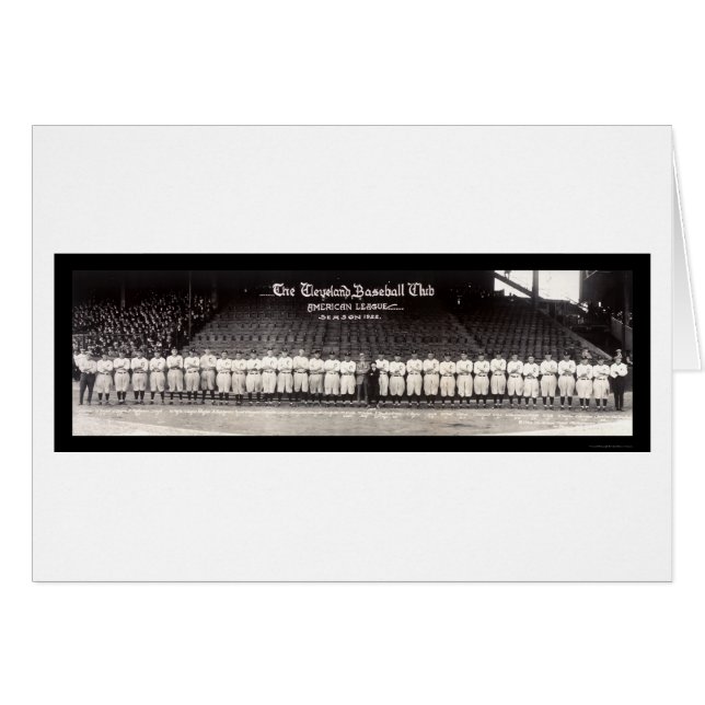 Ohio, club de béisbol, foto de 1922 (Anverso (Horizontal))