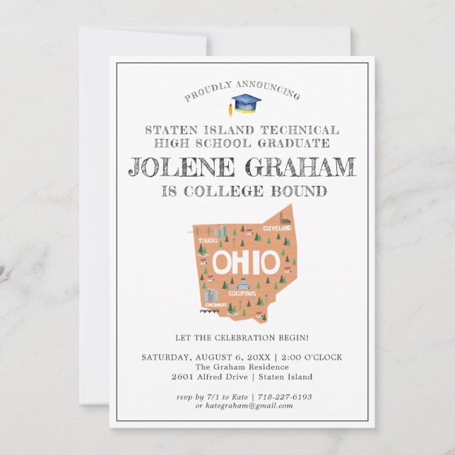 Ohio | Partido de Graduación Vinculado a la Univer (Anverso)