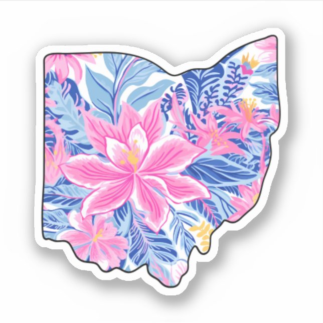 Ohio - Pegatina de verano - Lilly Inspied (Anverso)