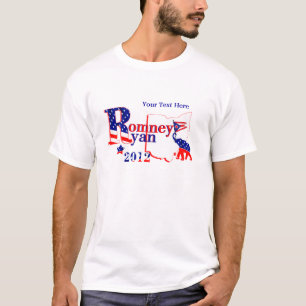 ¡Ohio Romney y personalizar 2012 de la camiseta d