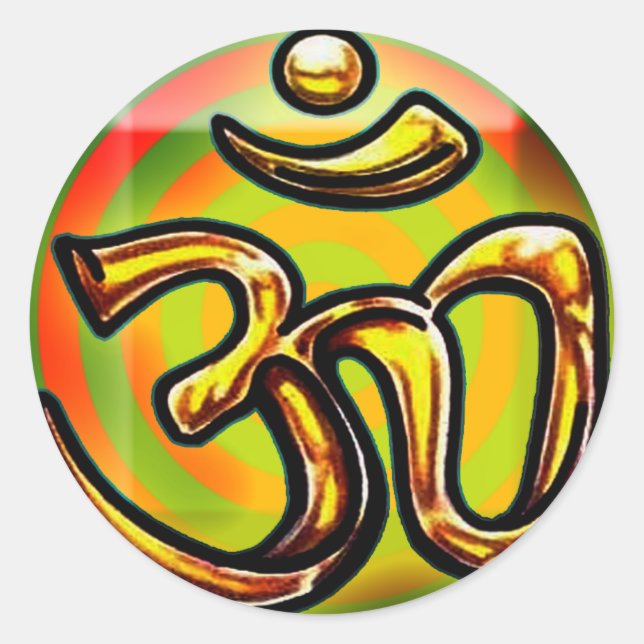 OHM Pegatina LARGE (Anverso)