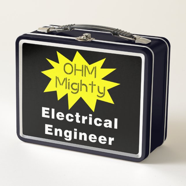 Ohm Poderoso Ingeniero Eléctrico (Anverso)