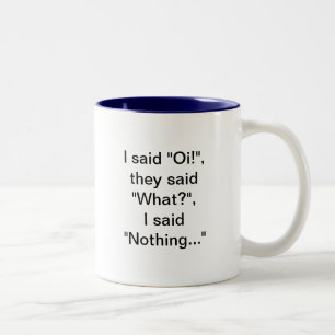 Oi qué nada. Taza de Bill Bailey