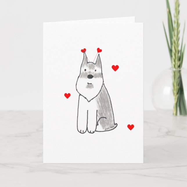 Oídos de la tarjeta del día de San Valentín del (Anverso)