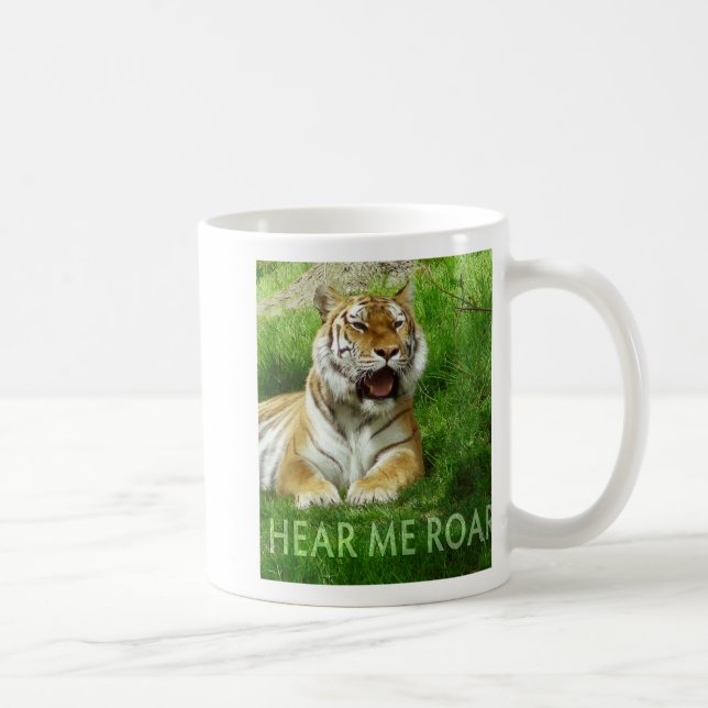 Óigame rugir la taza del tigre (Derecha)