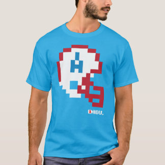 Oilers Tecmo Bowl Casco camiseta