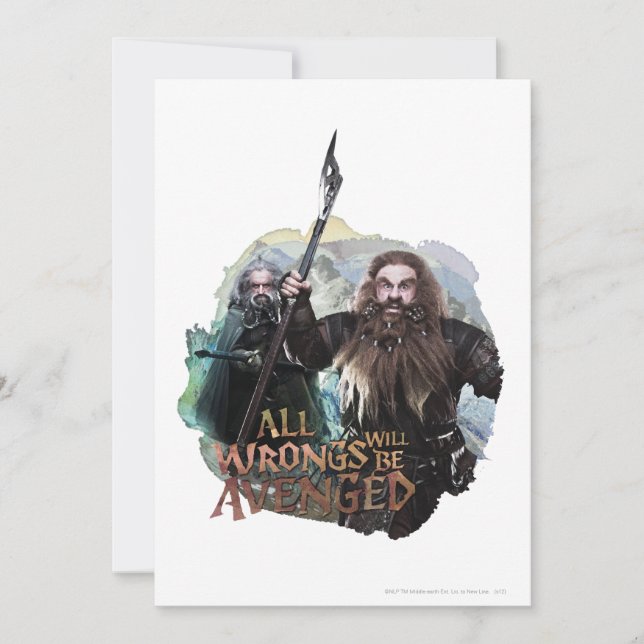 Oin y Gloin (Anverso)