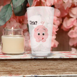 "Oink?" Cute Pink Pig