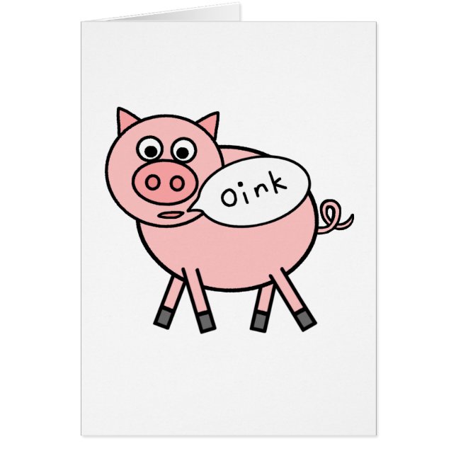 Oink Oink cerdo (Frente)