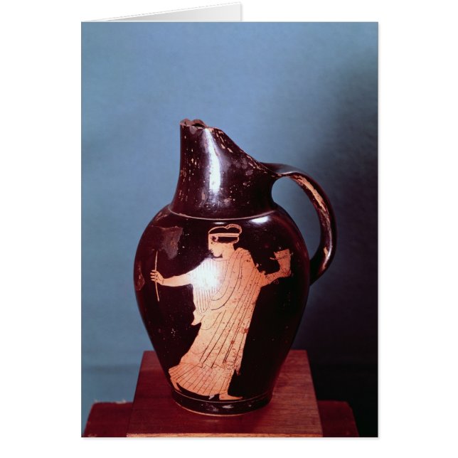 Oinochoa atlántica de figura roja (Frente)