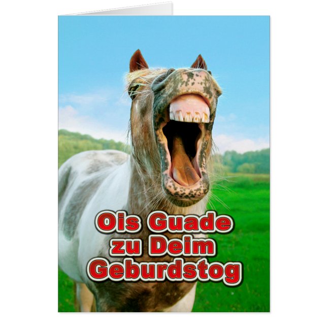 Ois Guade a Deim Geburdstog (Frente)