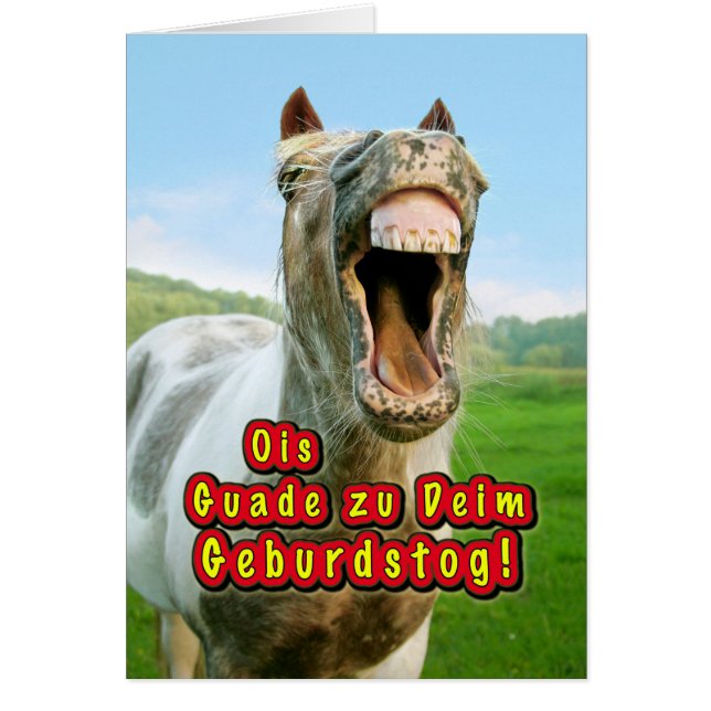 Ois Guade a Deim Geburtstog! (Frente)