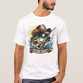 Ojalá estuviera pescando camiseta