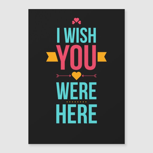 Ojalá Estuvieras Aquí, Corazones De Amor. (Anverso)