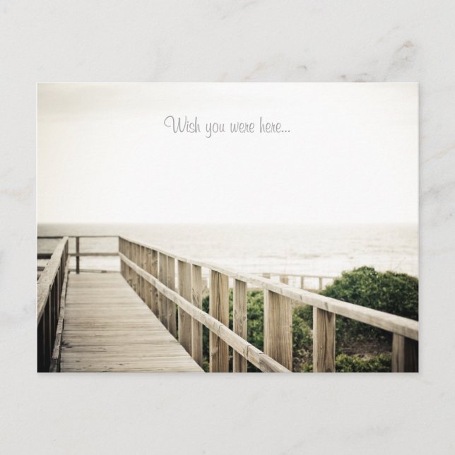 Ojalá estuvieras aquí... postal del viaje (Anverso)