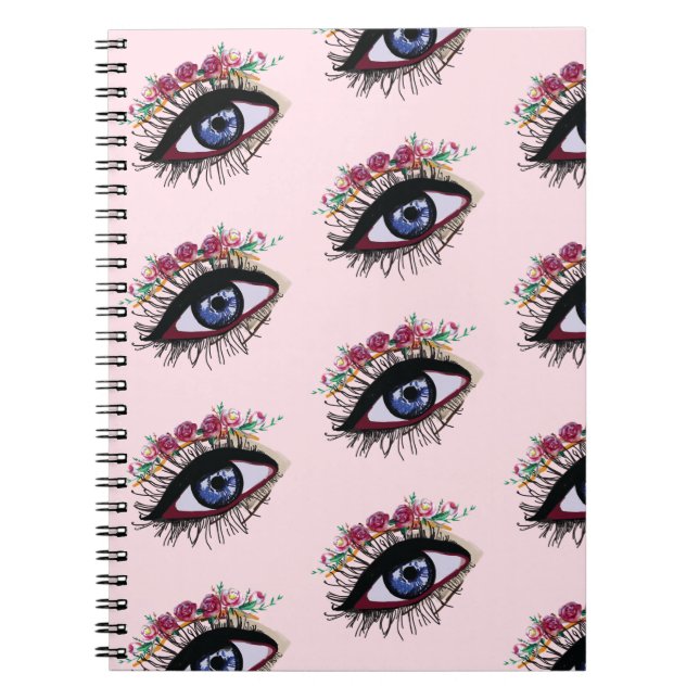 Ojo Azul, Cuaderno de espiral de visión (Frente)