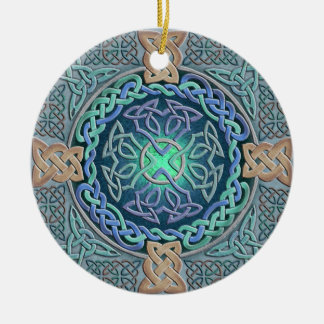 Ojo céltico del ornamento del mundo