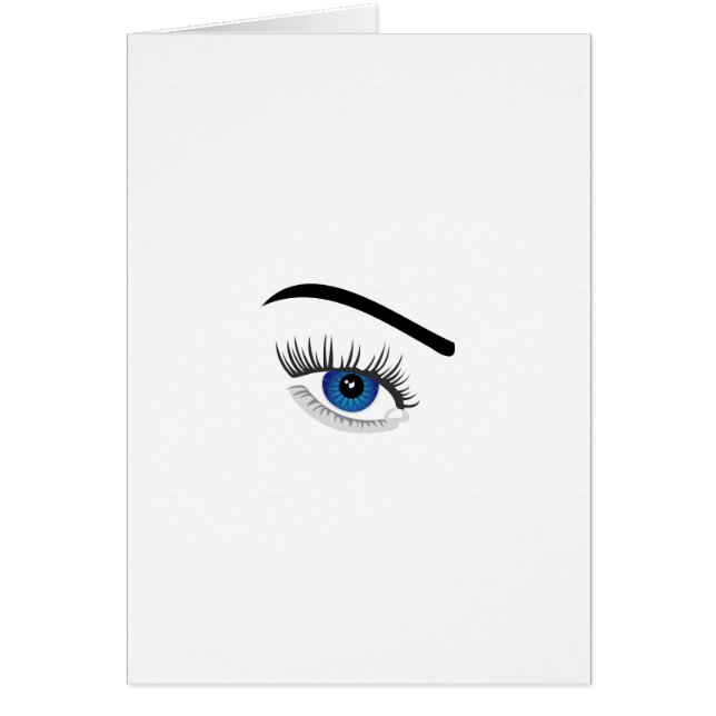 Ojo con la lente de contacto (Frente)