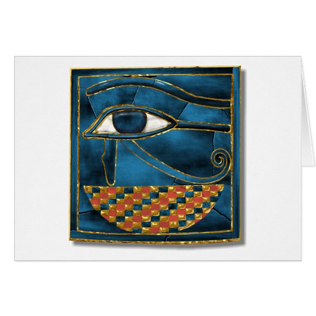 Ojo de Bojat Sagrado de Horus (Anverso (Horizontal))