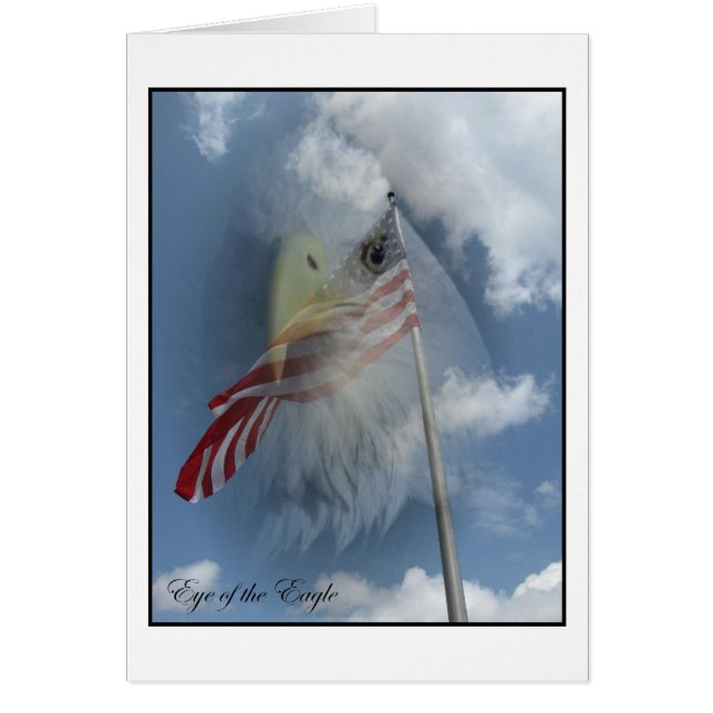 Ojo de Eagle - tarjeta (Frente)