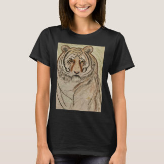 Ojo de la camiseta del tigre