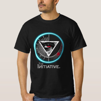 Ojo de la iniciativa Anillo de la camiseta básica