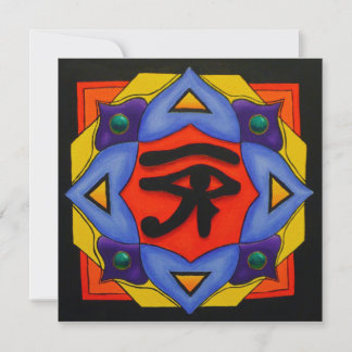 Ojo de la invitación de Horus