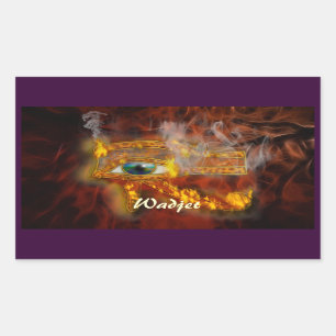 Ojo de los Pegatinas de arte egipcios Horus Wadjet